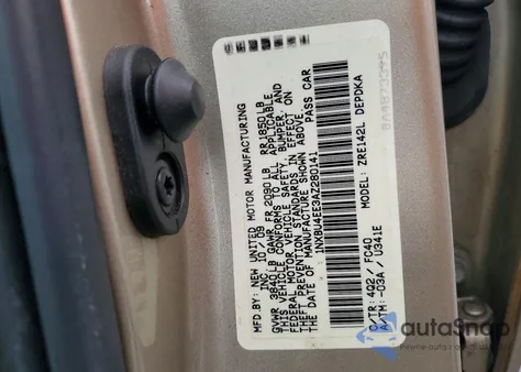 2010 Toyota Corolla Base z USA, uszkodzony, nr VIN 1NXBU4EE3AZ280141